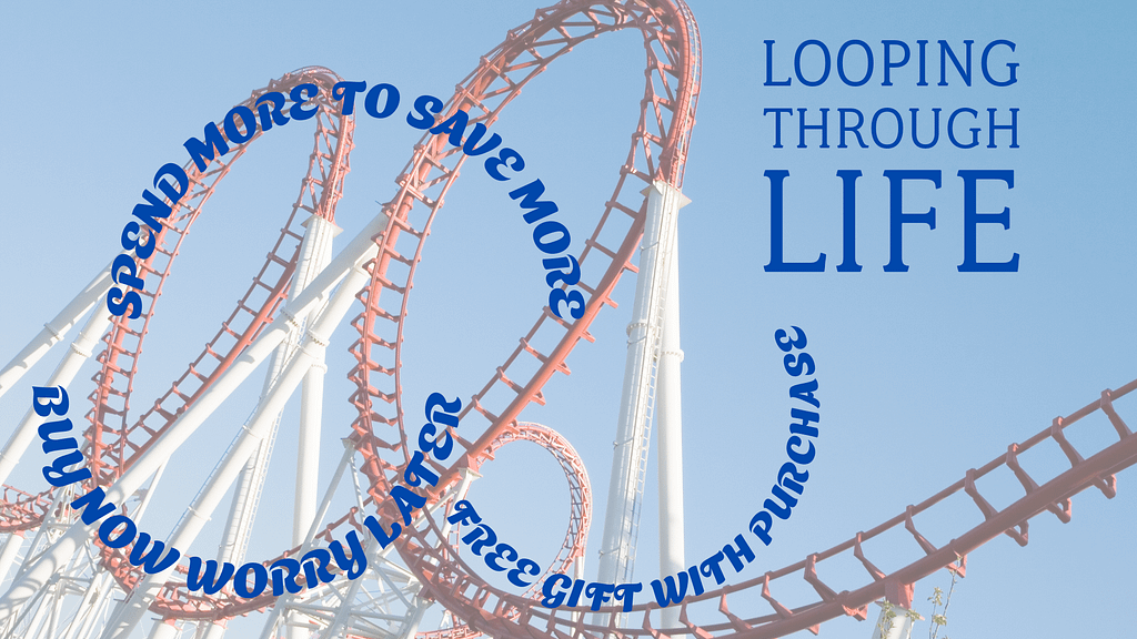 The emotional rollercoaster looping through life